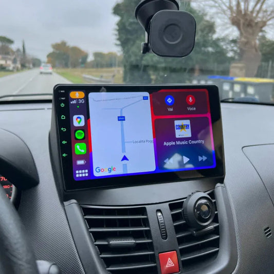 Ecran carplay peugeot 207 (2009-2013)
