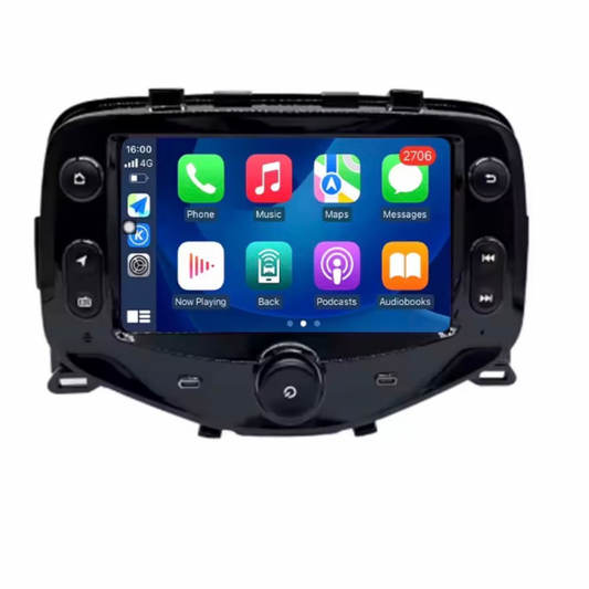 Autoradio Android 16 – 4Go RAM / 64Go pour Toyota Aygo, Peugeot 108 & Citroën C1 (2014-2021)