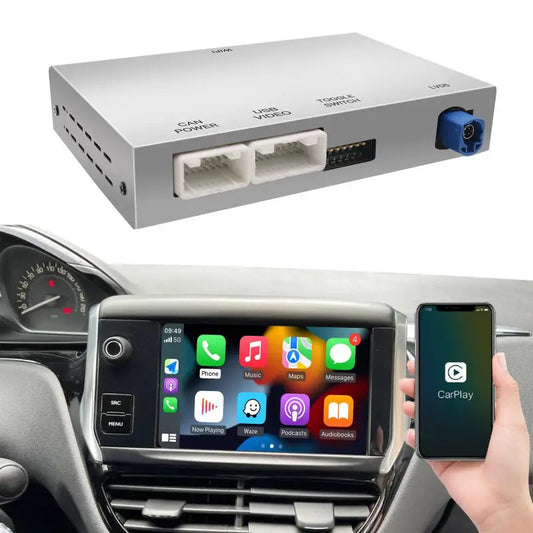 Module Apple CarPlay &amp; Android Auto pour écran d’origine – Peugeot et Citroën