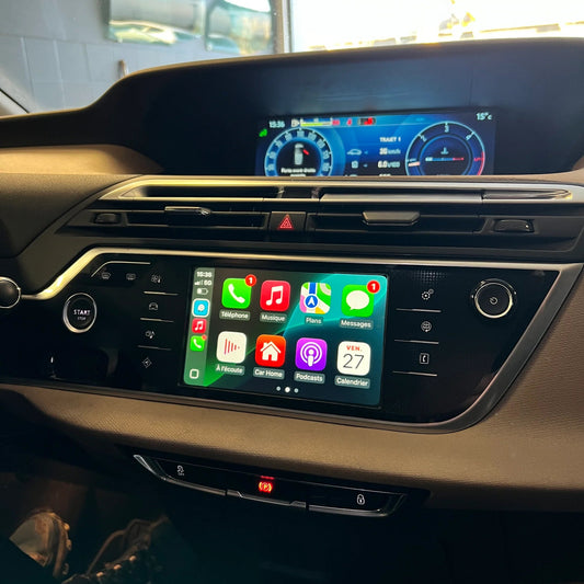 Module Apple CarPlay &amp; Android Auto pour écran d’origine – Peugeot et Citroën