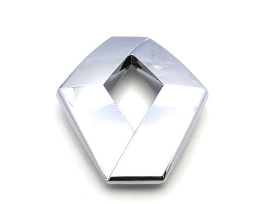 Logo Renault Noir ou Argent 3D adhesif (109mm x 87mm)