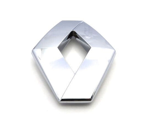 Logo Renault Noir ou Argent 3D adhesif (109mm x 87mm)